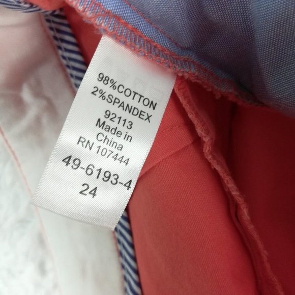 Jessica London Womens Pants Tapered Stretch Orange Pockets Plus 24 New - Picture 13 of 13